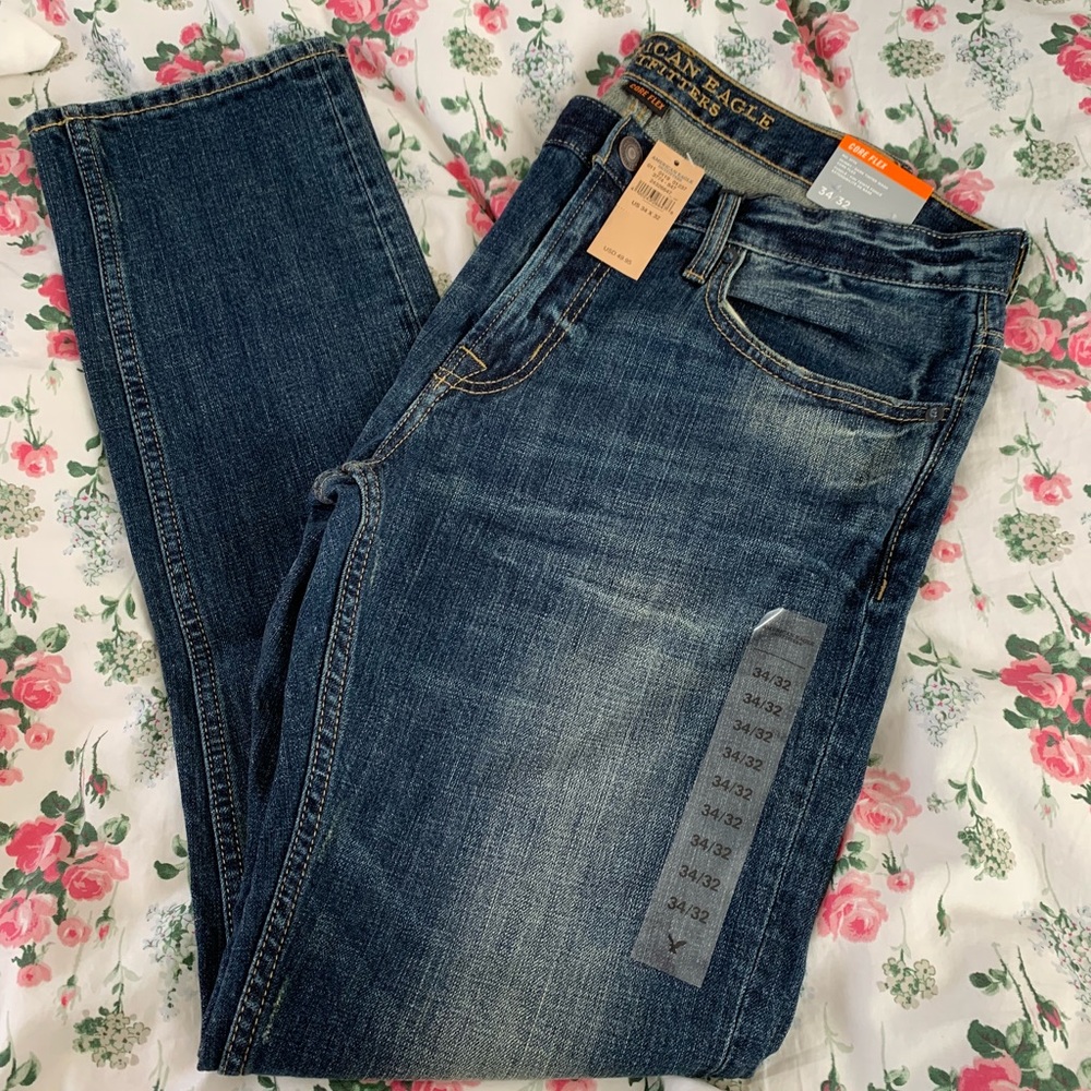 NWT MEN’S AMERICAN EAGLE CORE FLEX SKINNY JEANS